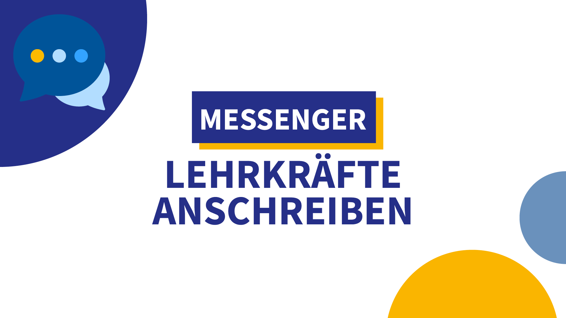 IServ-Messenger: Als Elternteil eine Lehrkraft kontaktieren